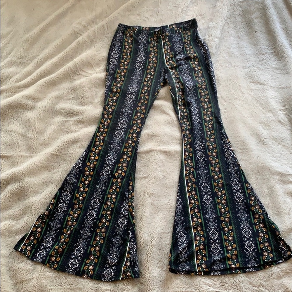 Flair stretchy pants